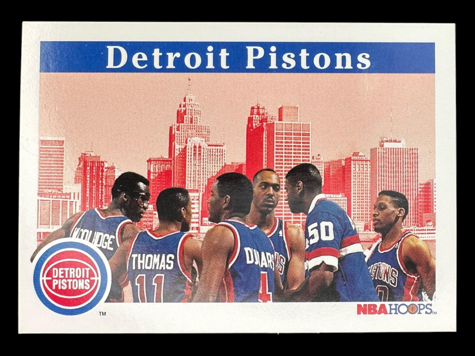 Detroit Pistons 1992-1993 NBA HOOPS  #273