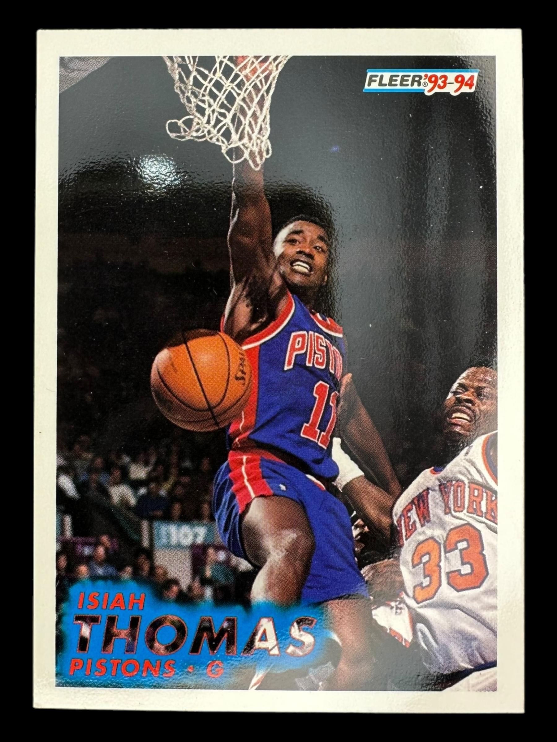 1993-94 Fleer #65 Isiah Thomas