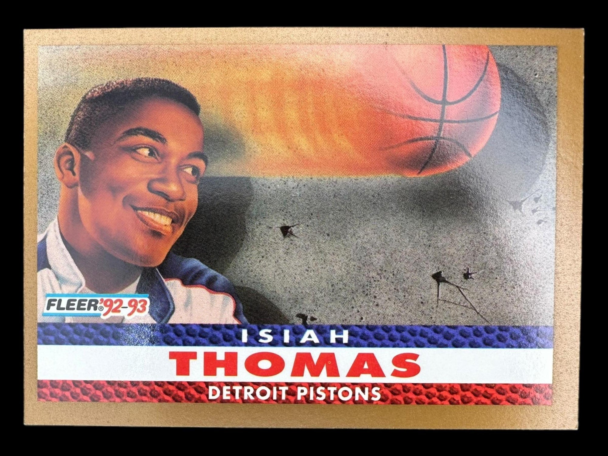 1992-93 Fleer #255 Isiah Thomas