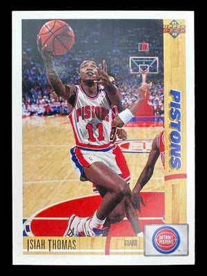 1991-92 Upper Deck #333b Isiah Thomas