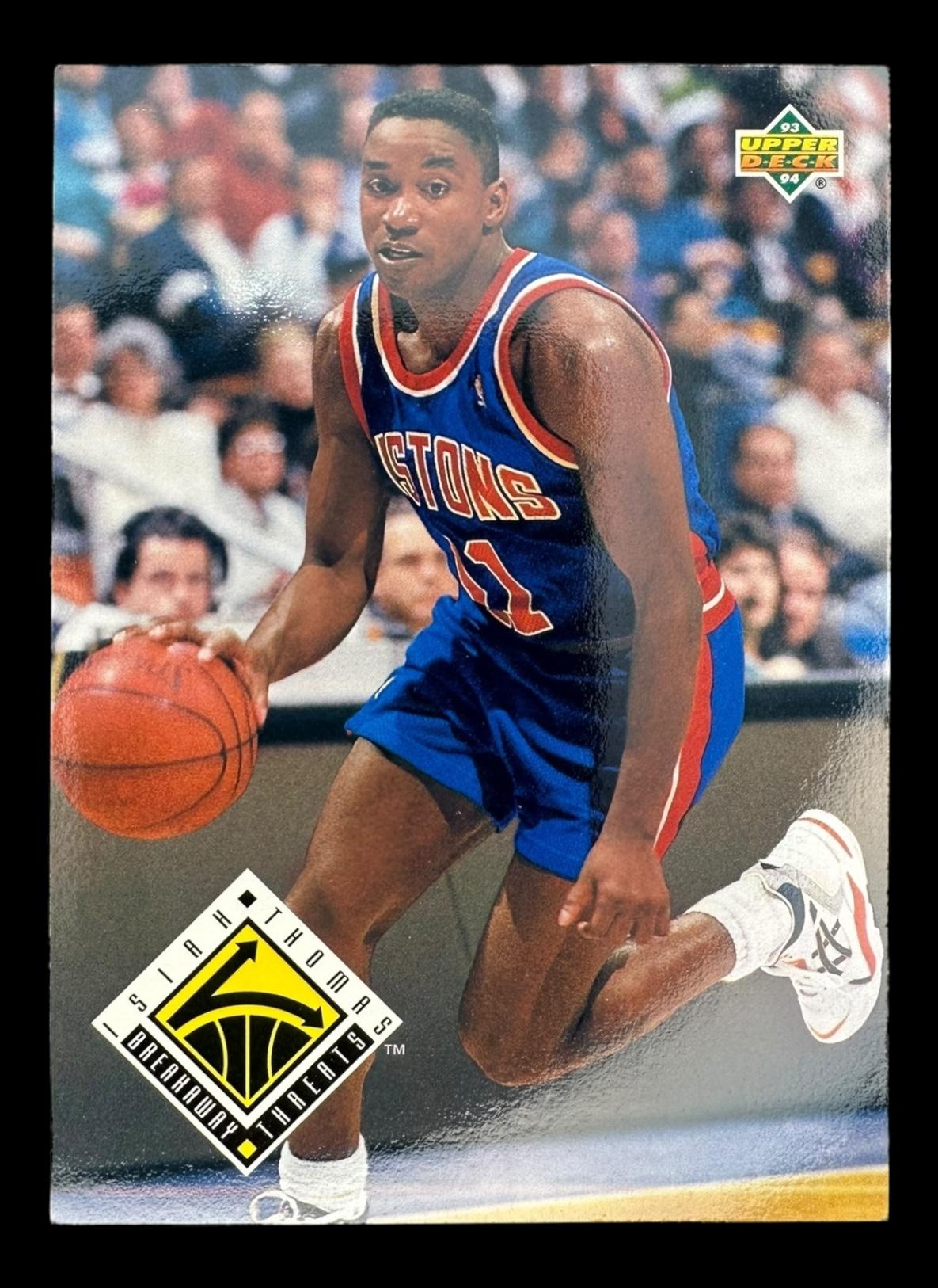 1993-1994 Upper Deck Breakaway Threats #450 Isiah Thomas