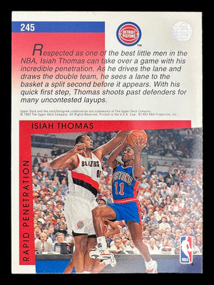 1993-94 Upper Deck #245 Isiah Thomas