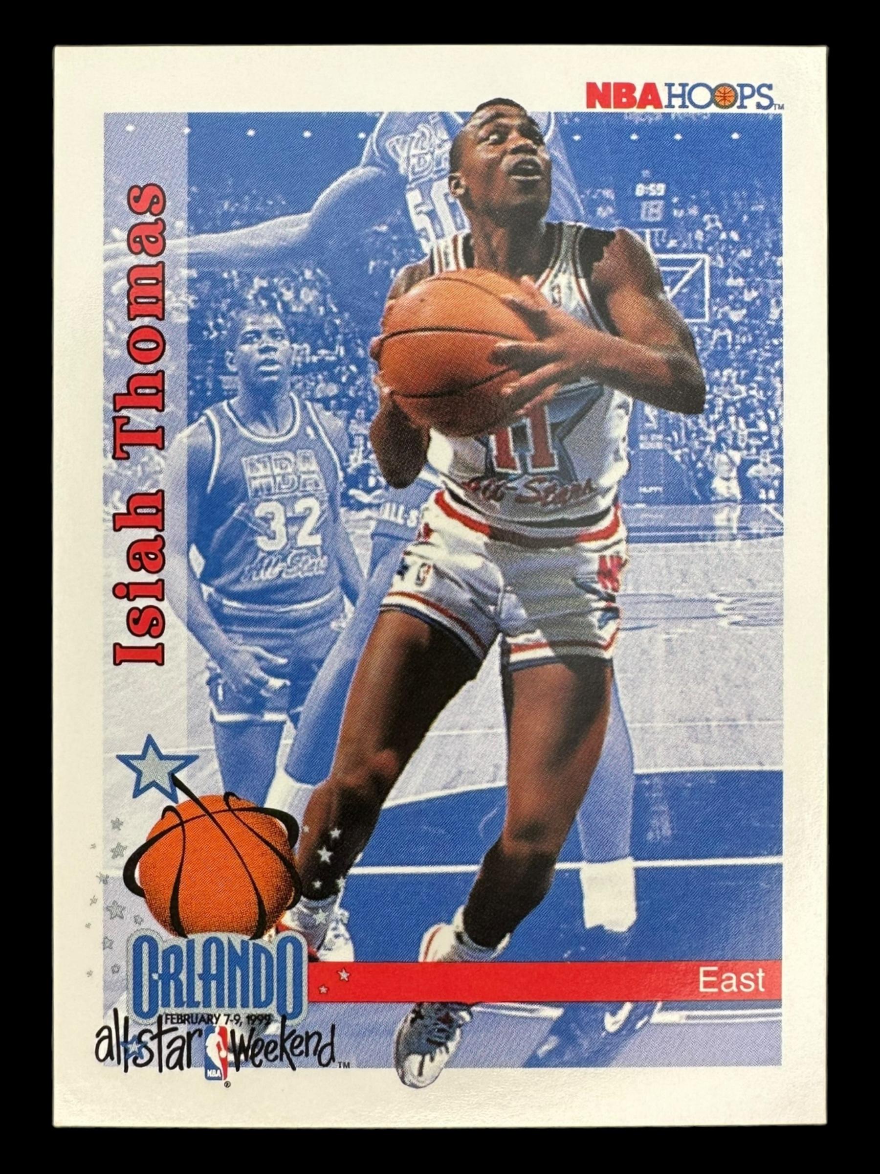 1992-93 Hoops #303 Isiah Thomas