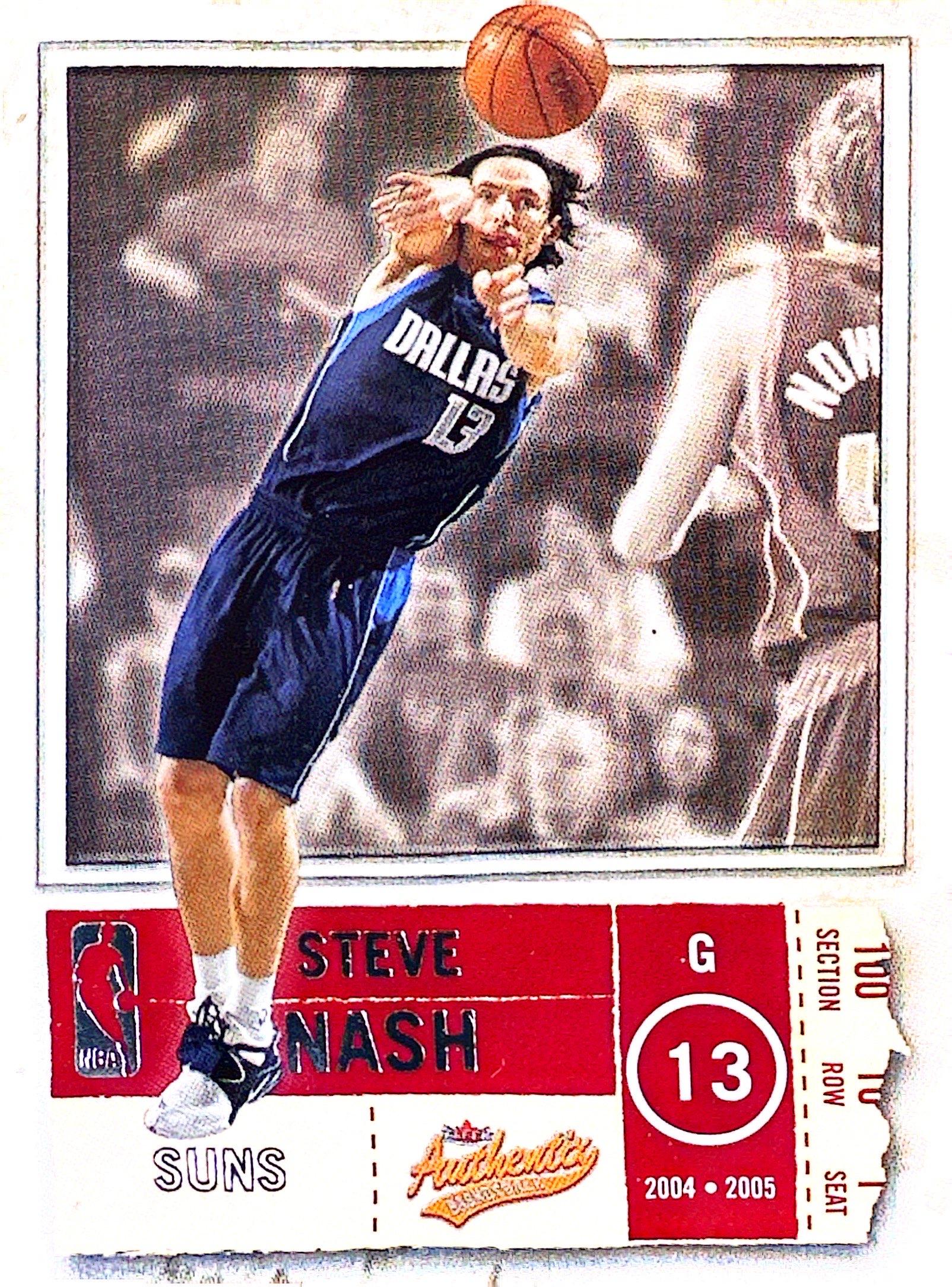 2004-05 Fleer Authentix #12 Steve Nash