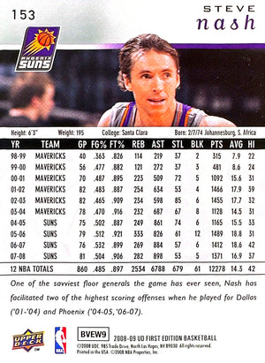 2008-09 Upper Deck First Edition #153 Steve Nash