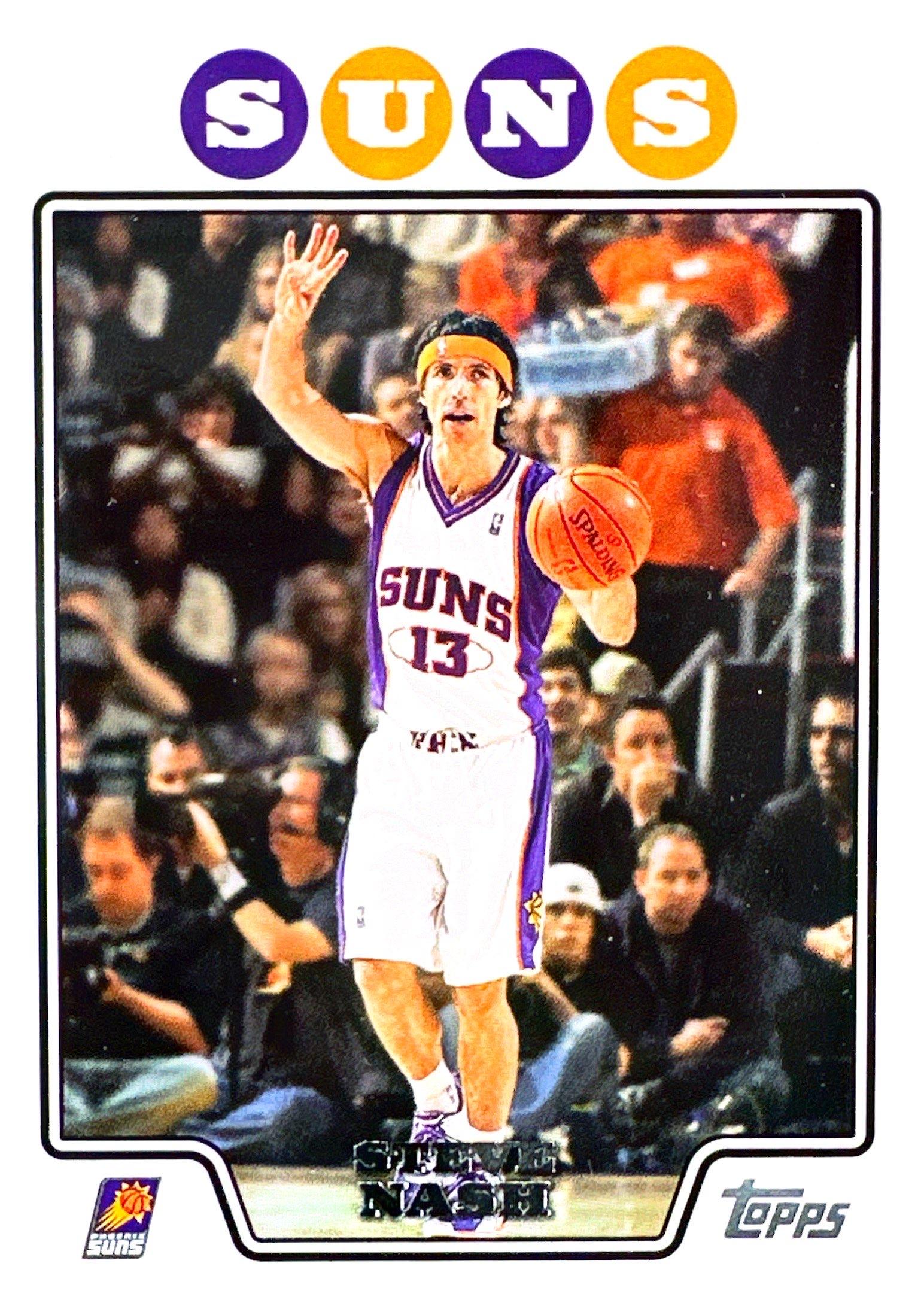 2008-09 Topps Chrome #13 Steve Nash Refractors