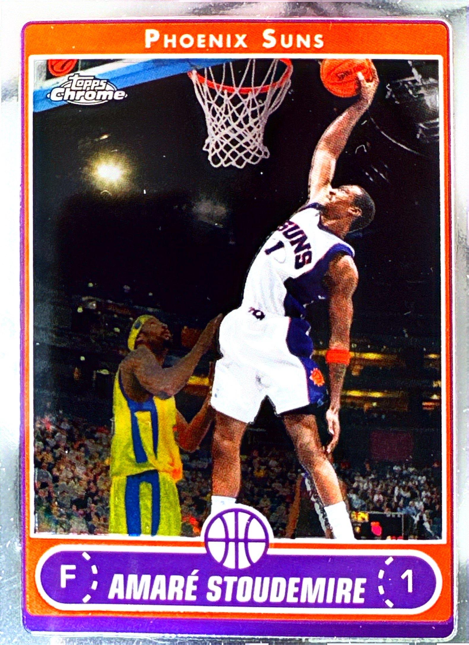 2006-07 Topps Chrome #121 Amare Stoudemire