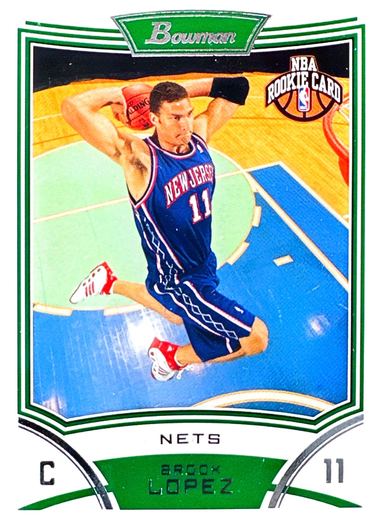 2008-09 Bowman #120 Brook Lopez