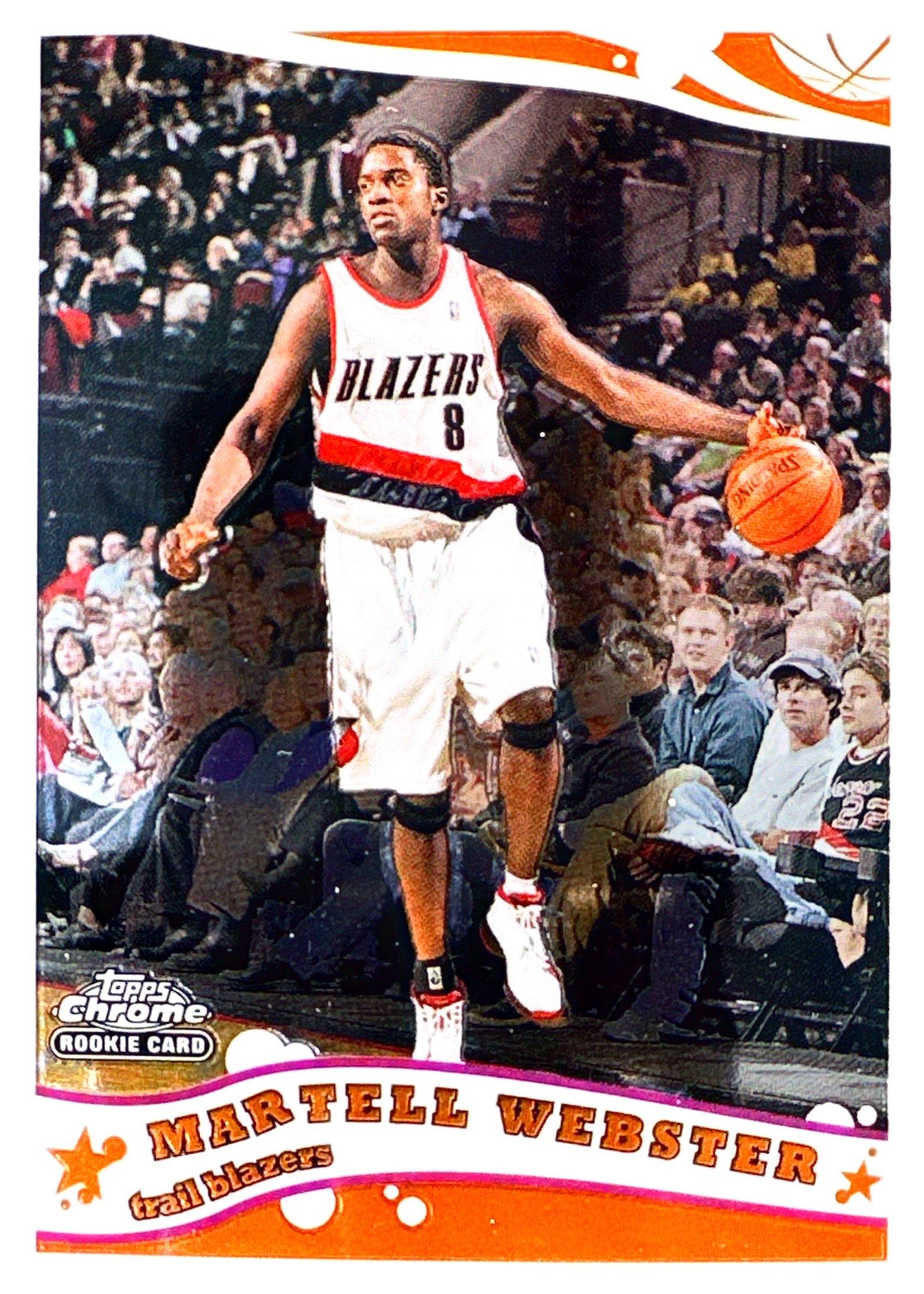 2006-07 Topps Chrome #192 Martell Webster