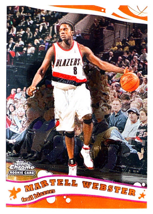 2006-07 Topps Chrome #192 Martell Webster