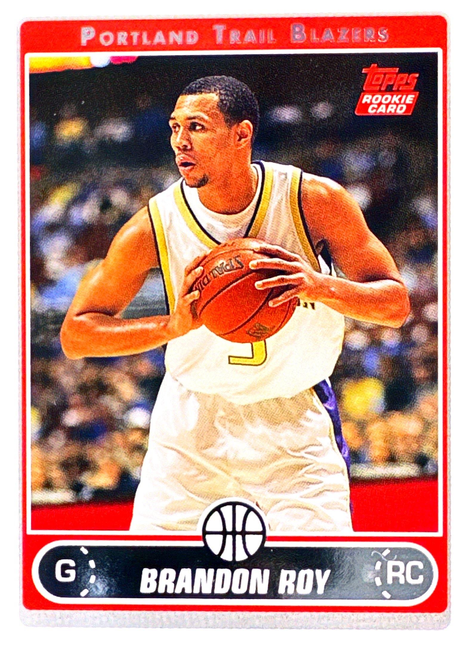 2006-07 Topps #246a Brandon Roy University of Washington uniform