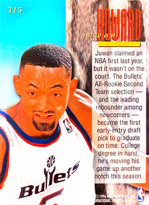 1995-96 Ultra #315 Juwan Howard