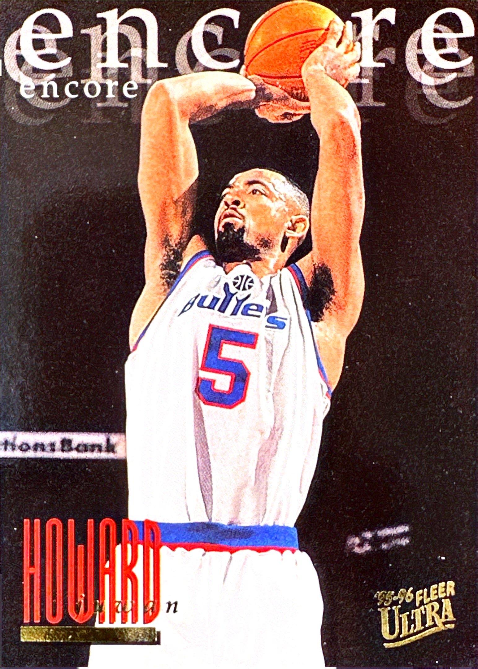 1995-96 Ultra #315 Juwan Howard