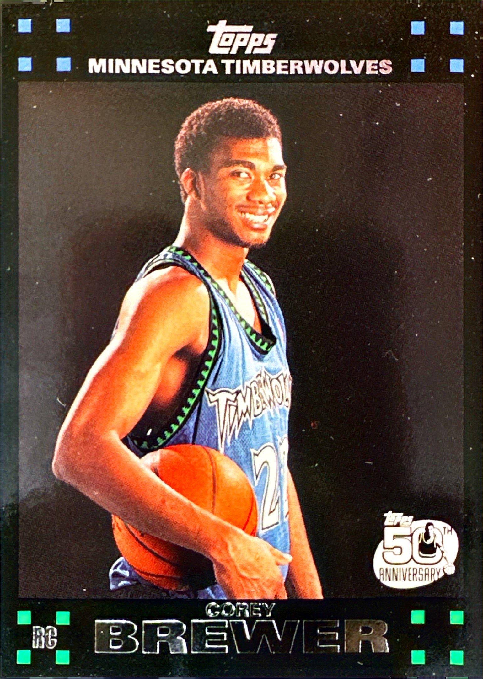 2007-08 Topps #117 Corey Brewer