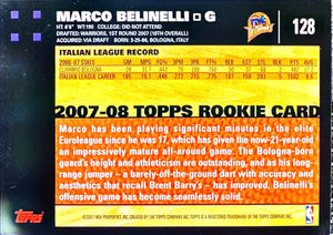 2007-08 Topps #128 Marco Belinelli