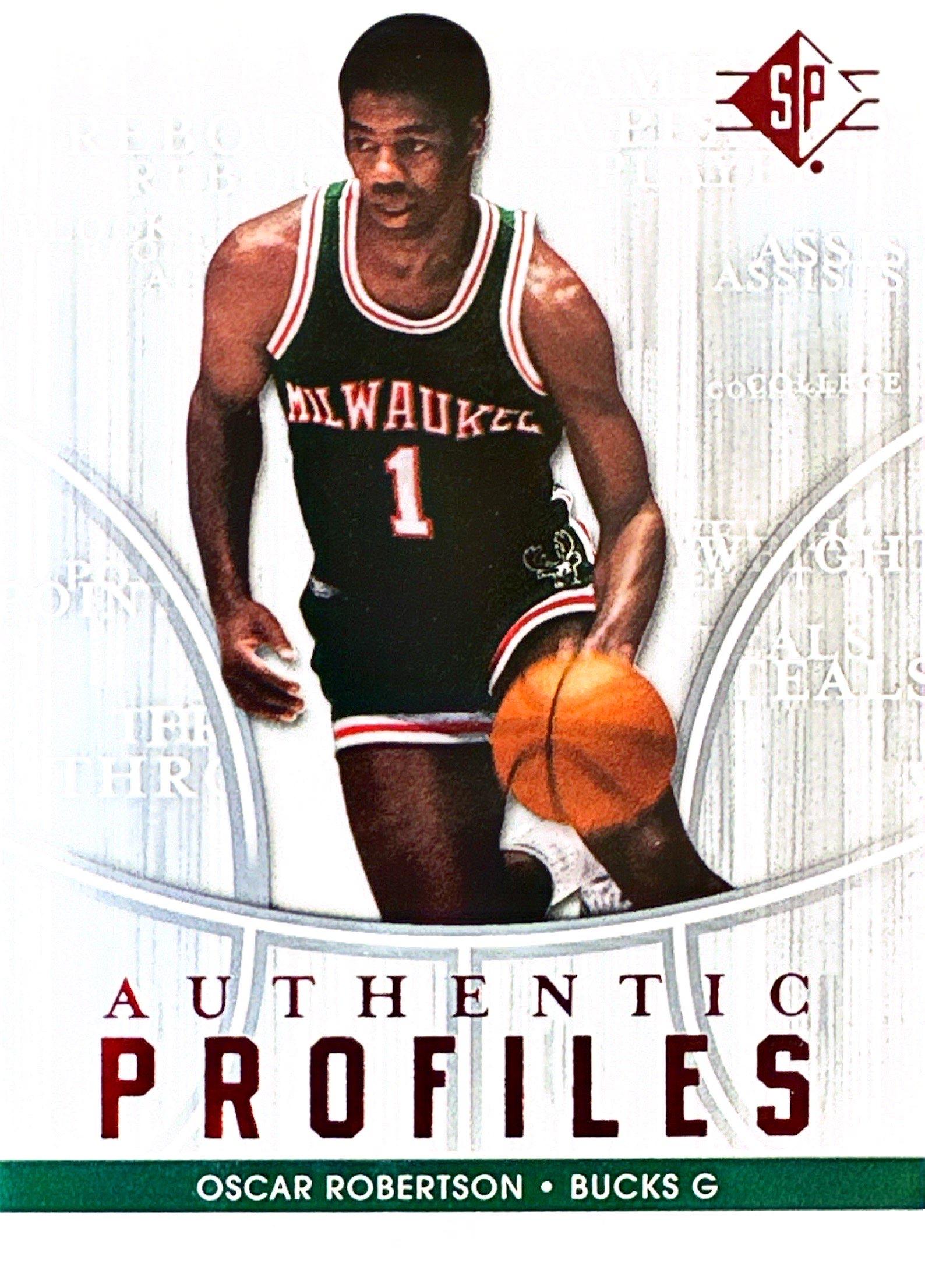 2008-09 SP Authentic #AP-12 Oscar Robertson Profiles