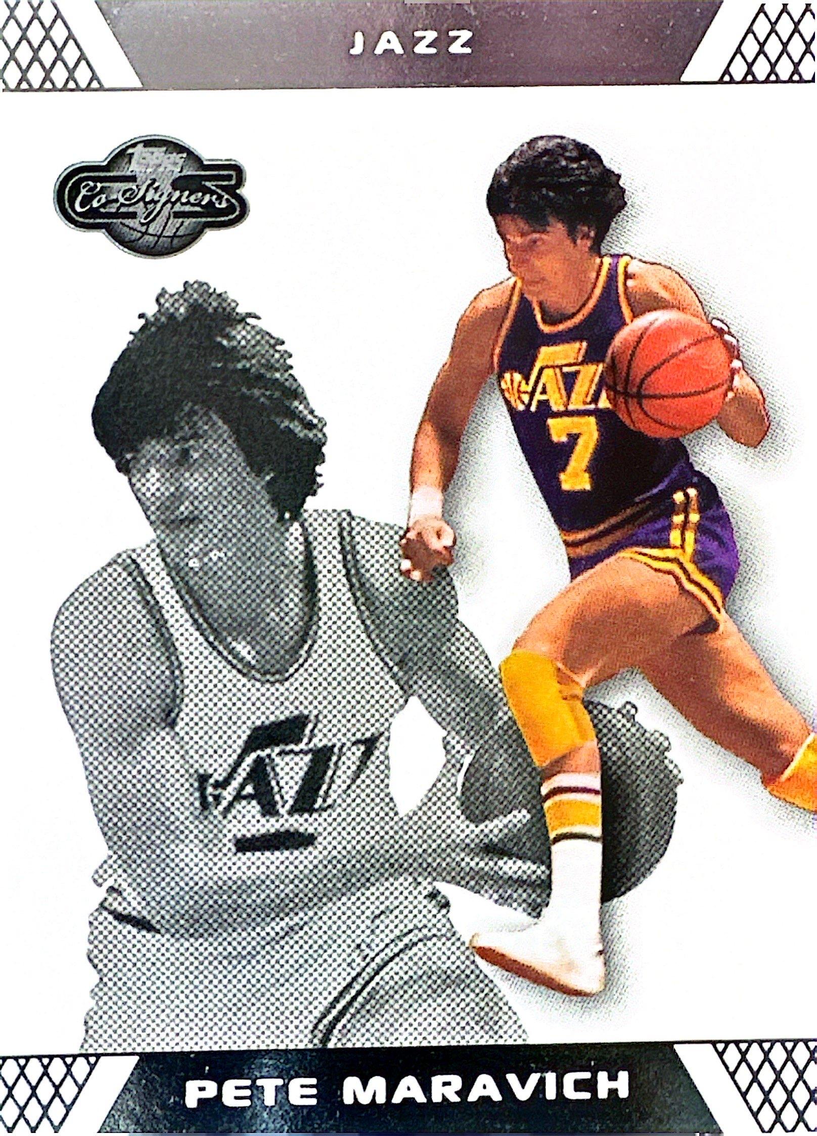 2007-08 Topps Co-Signers #39 Pete Maravich