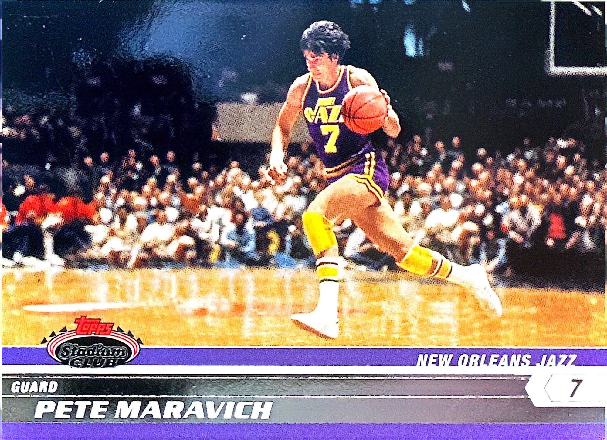 2007-08 Stadium Club: Photographer's Proof Gold #99 Pete Maravich #/50