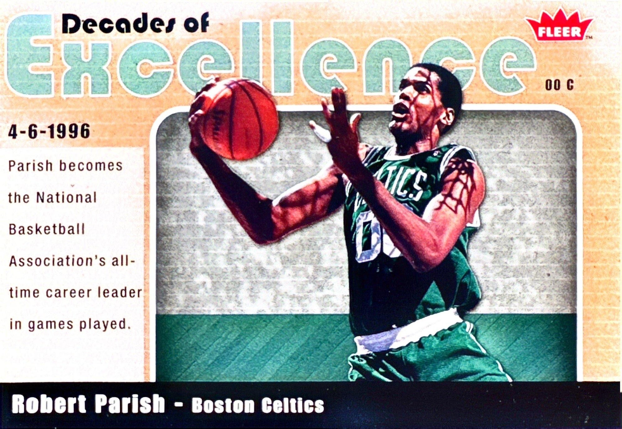 2007-08 Fleer #8 Robert Parish Decades of Excellence