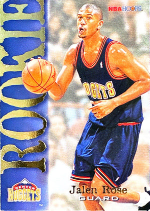 1994-95 Hoops Schick NBA Rookies #NNO Jalen Rose