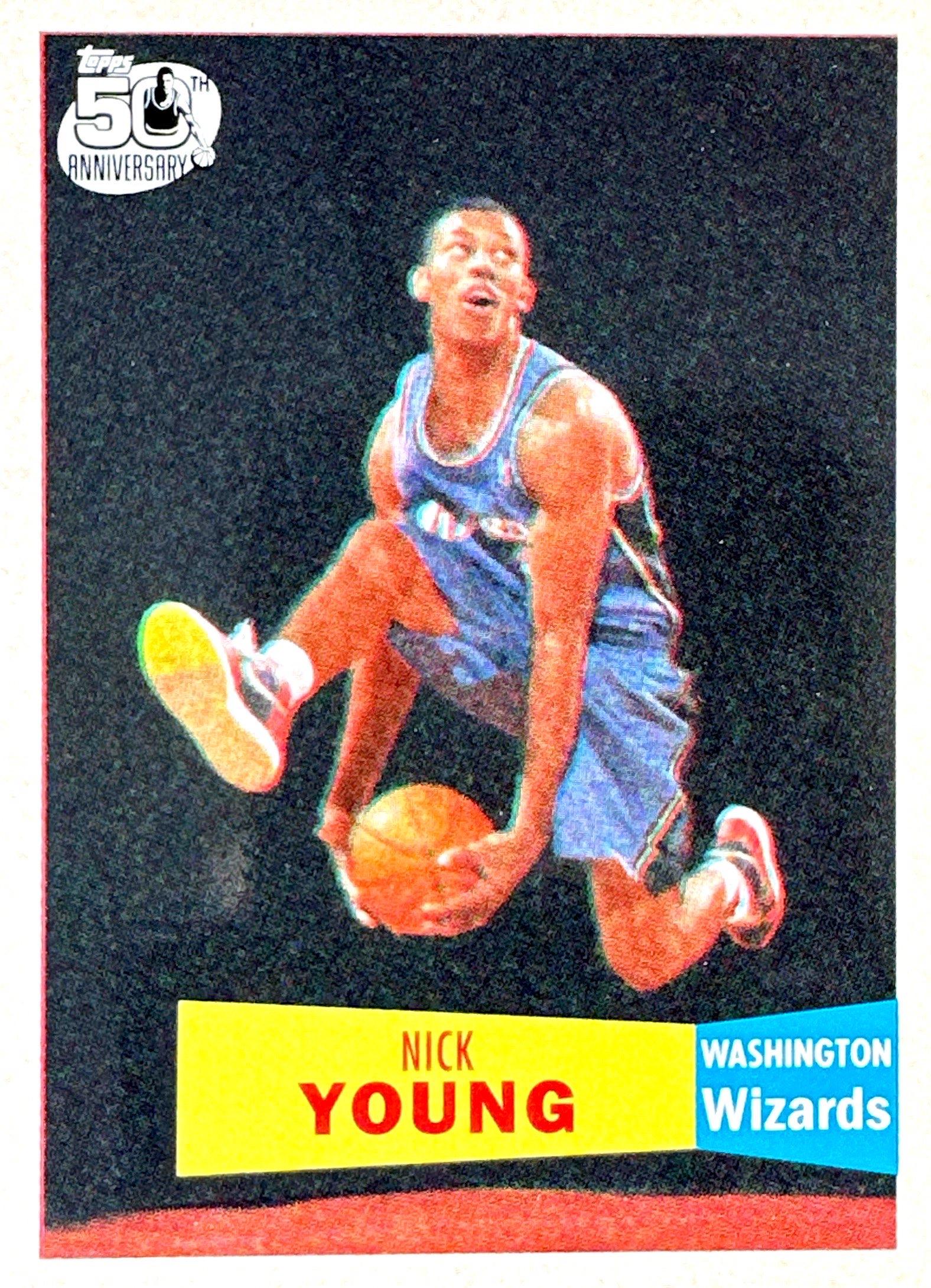 2007-08 Topps #126 Nick Young 1957-58 Variations