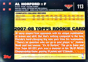 2007-08 Topps #113 Al Horford