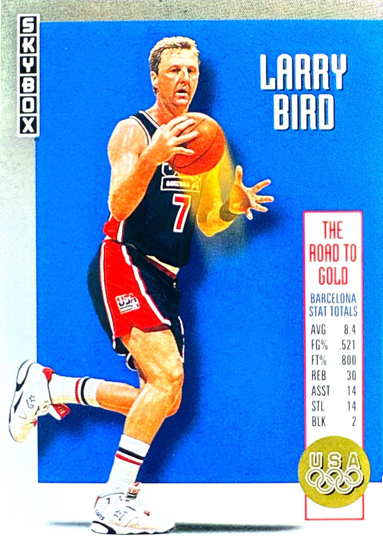 1992-93 SkyBox #USA6 Larry Bird Olympic Team