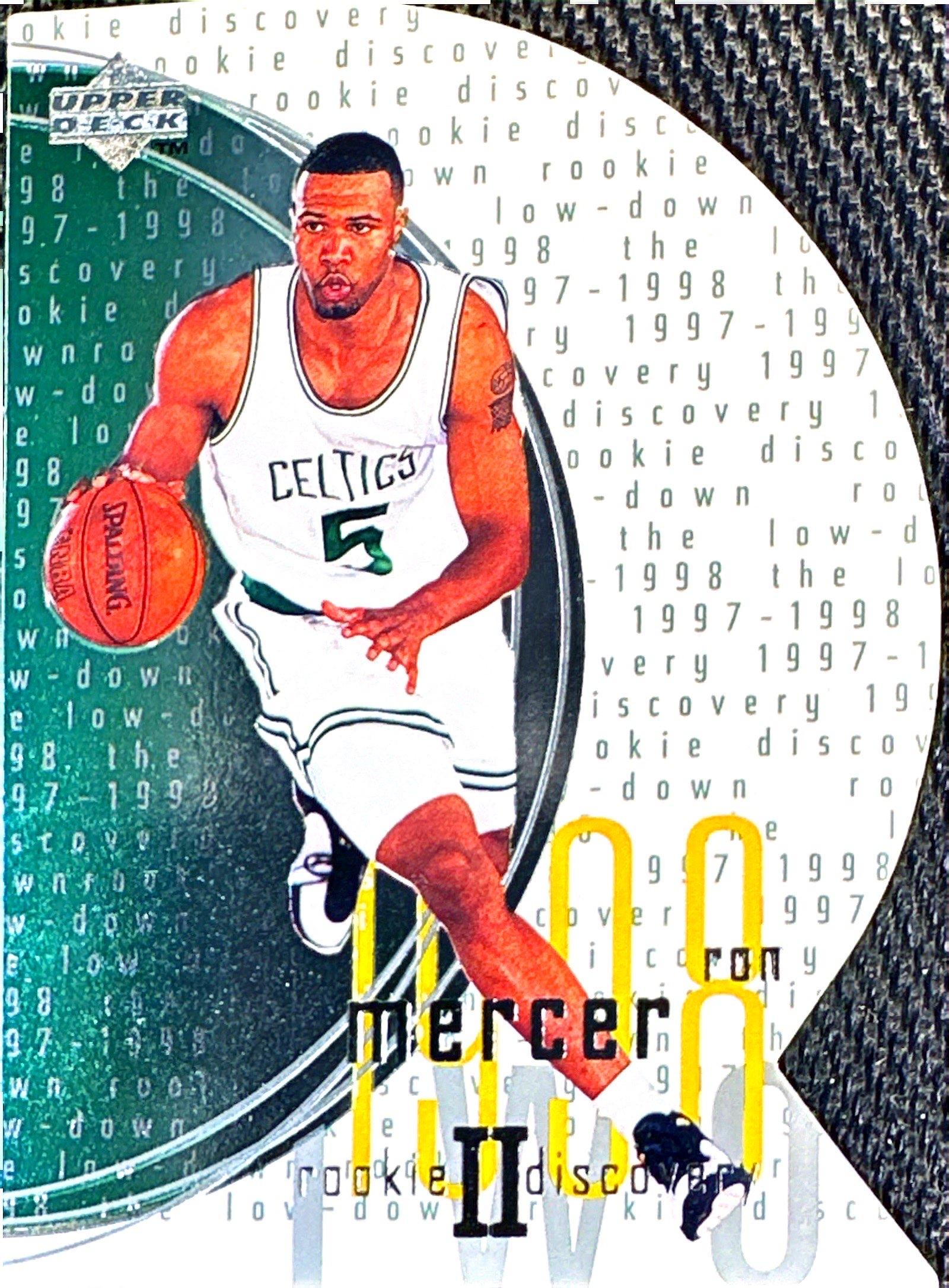 1997-98 Upper Deck #D6 Ron Mercer Rookie Discovery II