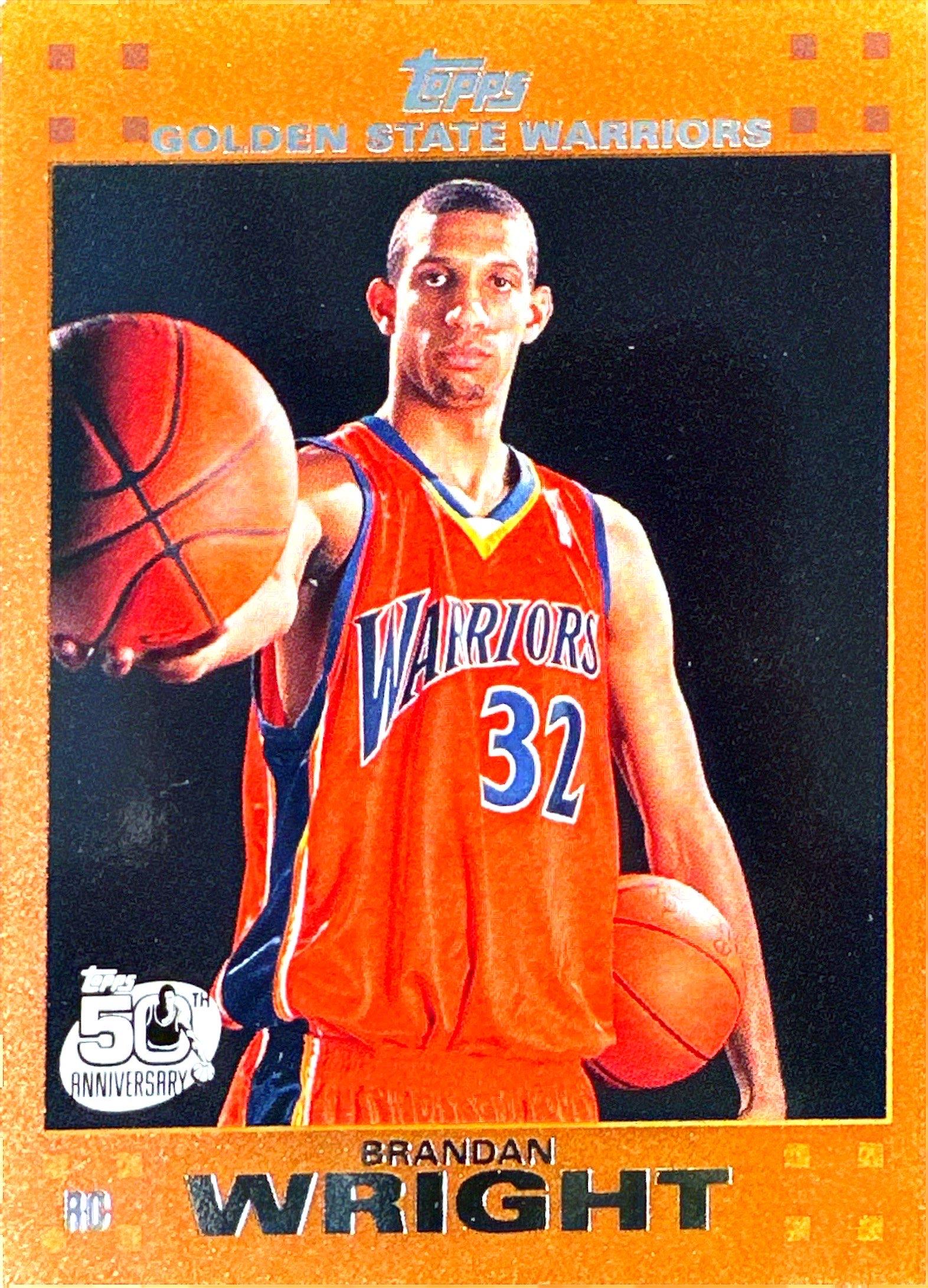 2007-08 Topps #8 Brandan Wright Rookie Set Orange