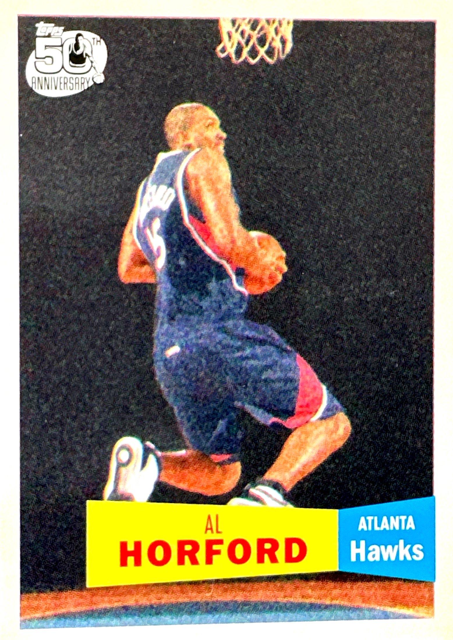 2007-08 Topps #113 Al Horford 1957-58 Variations Gold #/2007