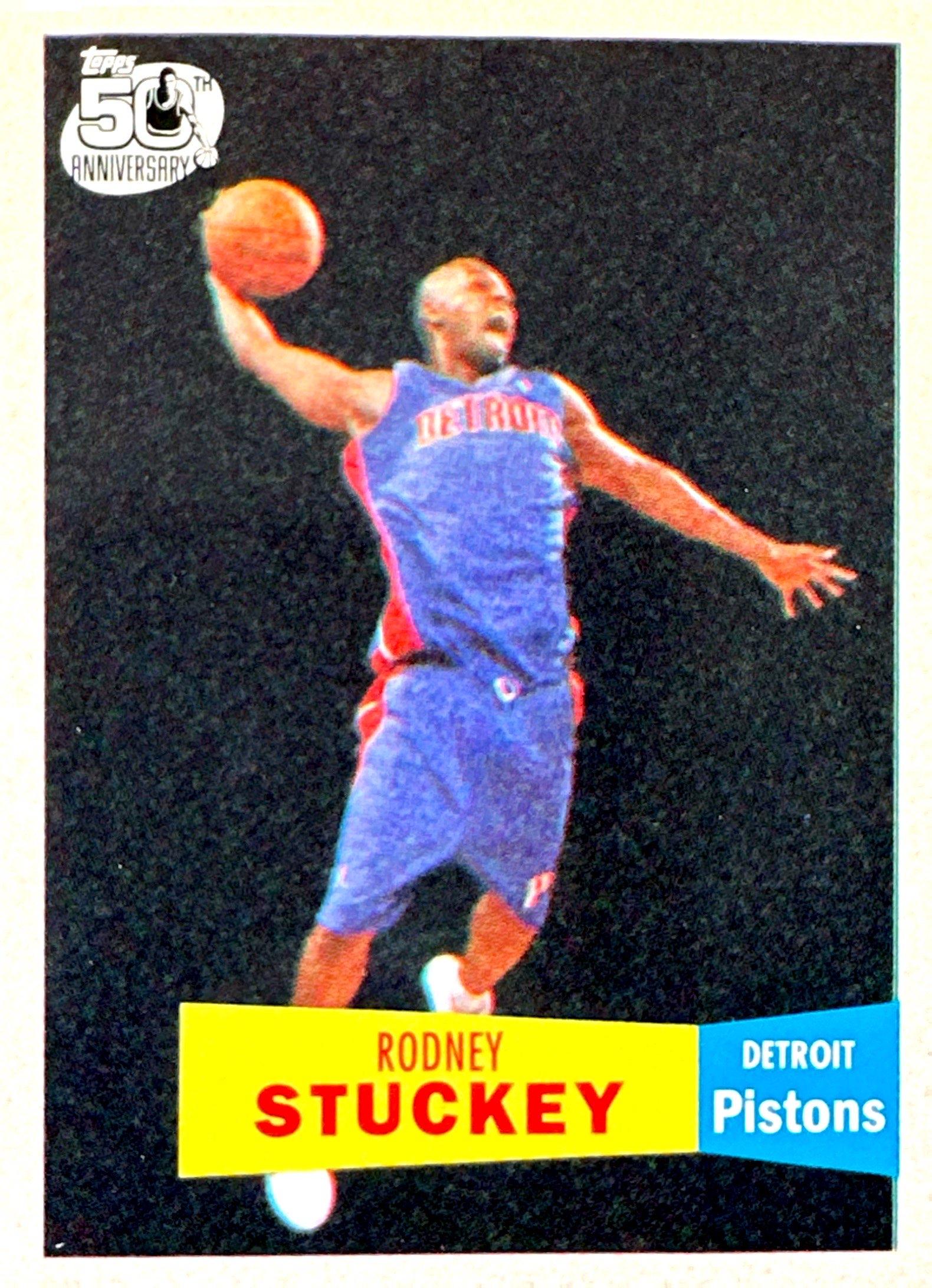 2007-08 Topps #125 Rodney Stuckey 1957-58 Variations