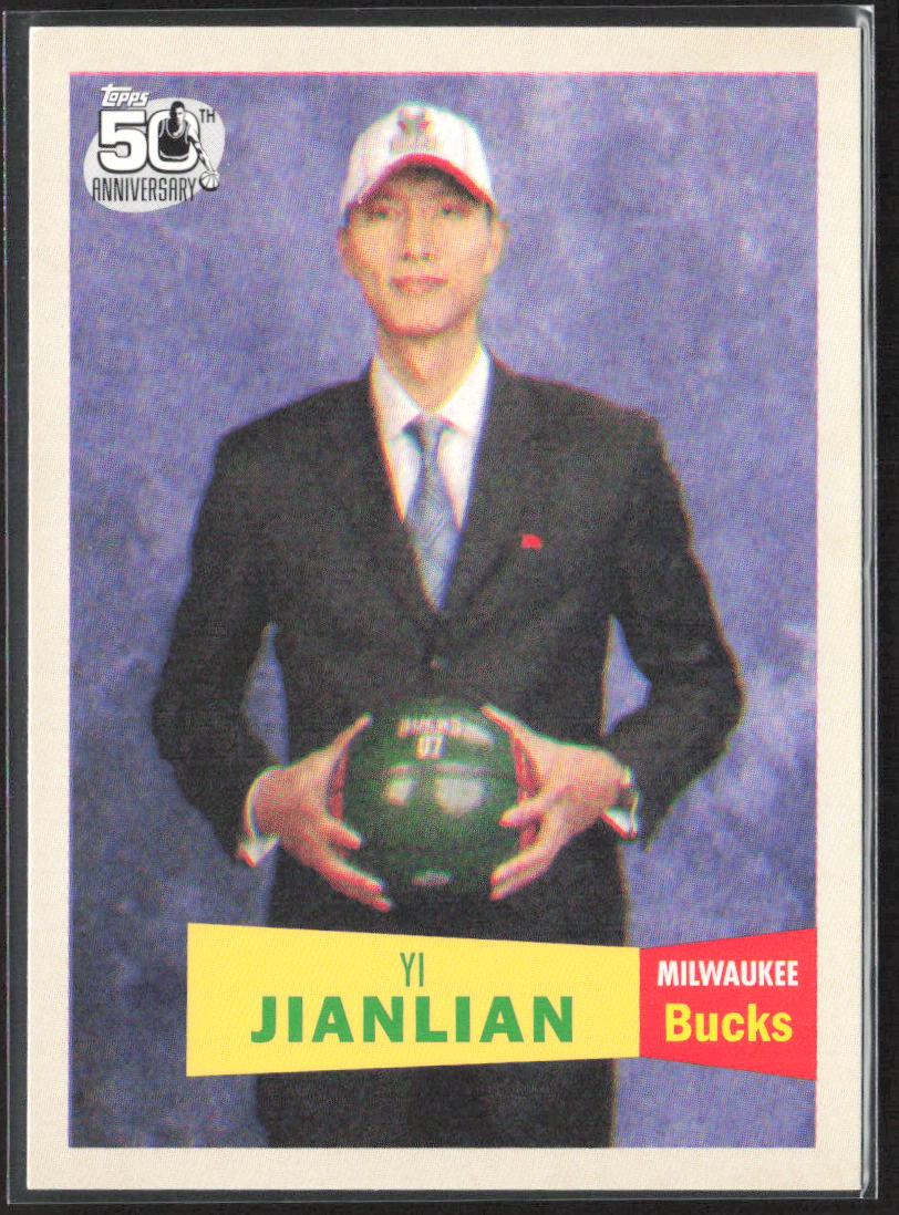 2007-08 Topps #116 Yi Jianlian 1957-58 Variations