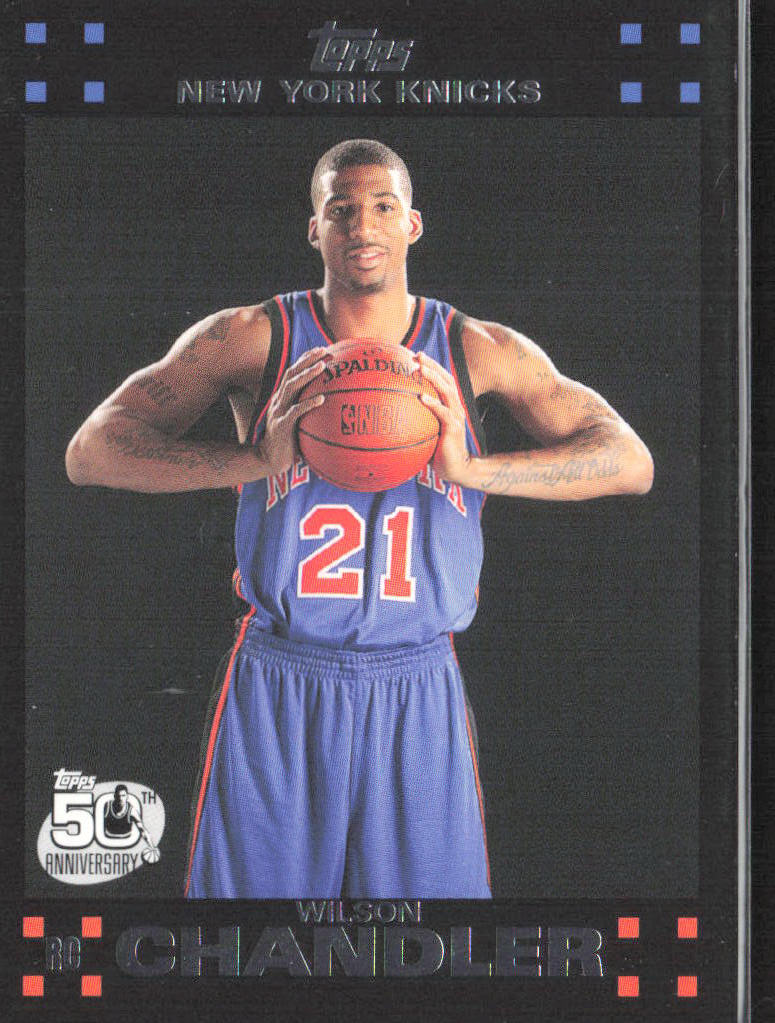 2007-08 Topps #133 Wilson Chandler Gold #/2007