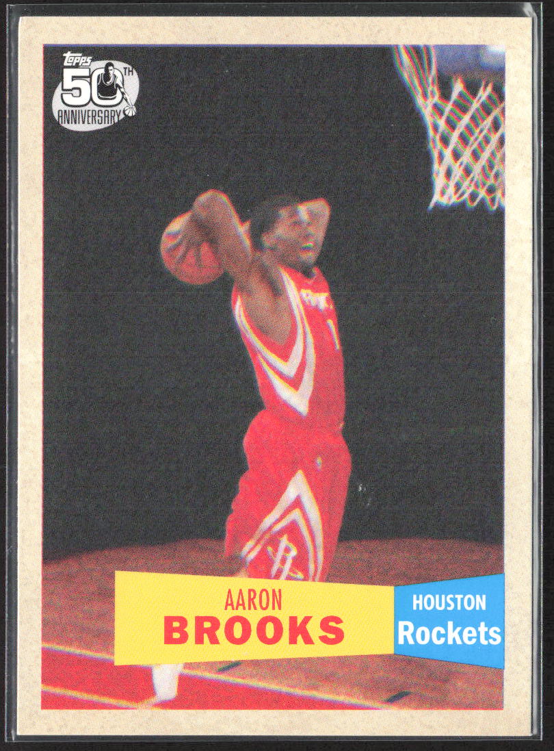 2007-08 Topps #135 Aaron Brooks 1957-58 Variations