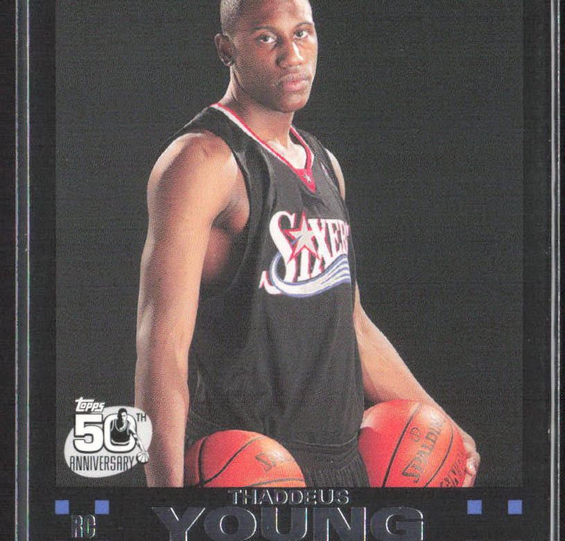 2007-08 Topps 50th Anniversary #122 Thaddeus Young