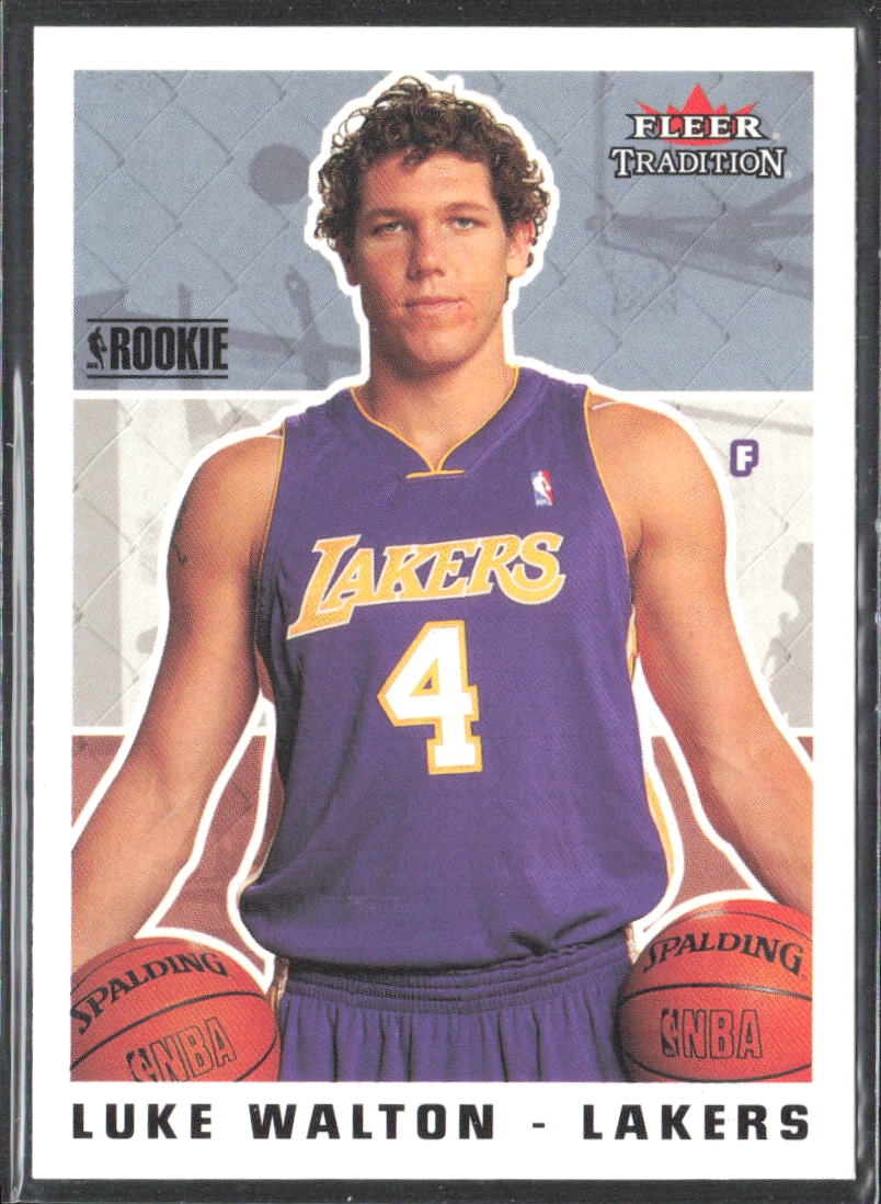 2003-04 Fleer Tradition - All-Star Weekend #279 Luke Walton Draft Day Rookie