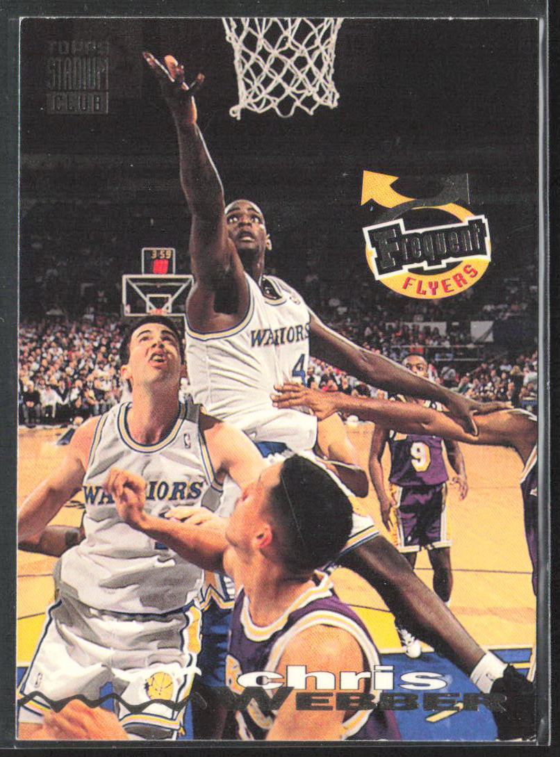 1993-94 Topps Stadium Club #352 Chris Webber Frequent Flyers