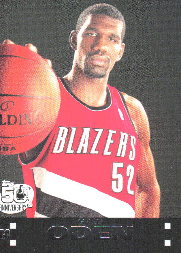 2007-08 Topps 50th Anniversary #1 Greg Oden Rookie Set