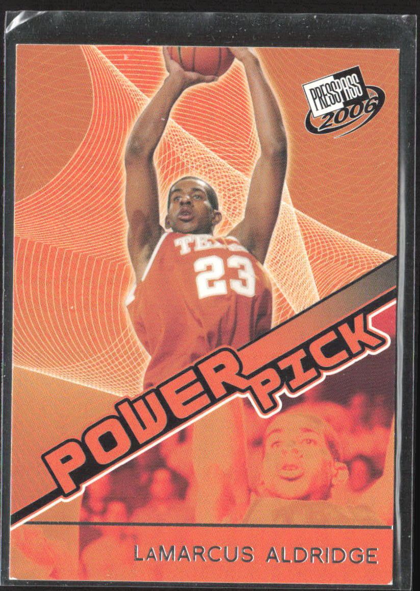 2006 Press Pass #34 LaMarcus Aldridge