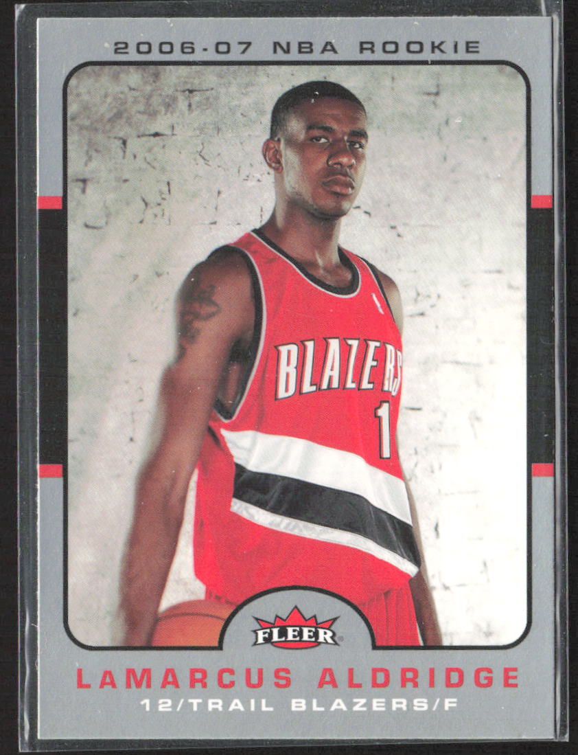 2006-07 Fleer #203 LaMarcus Aldridge