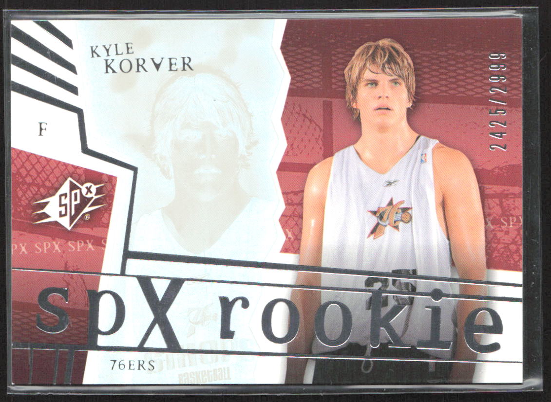 2003-2004 Upper Deck SPX #143 Kyle Korver Rookie