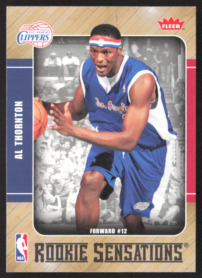 2007-08 Fleer #RS-13 Al Thornton Rookie Sensations