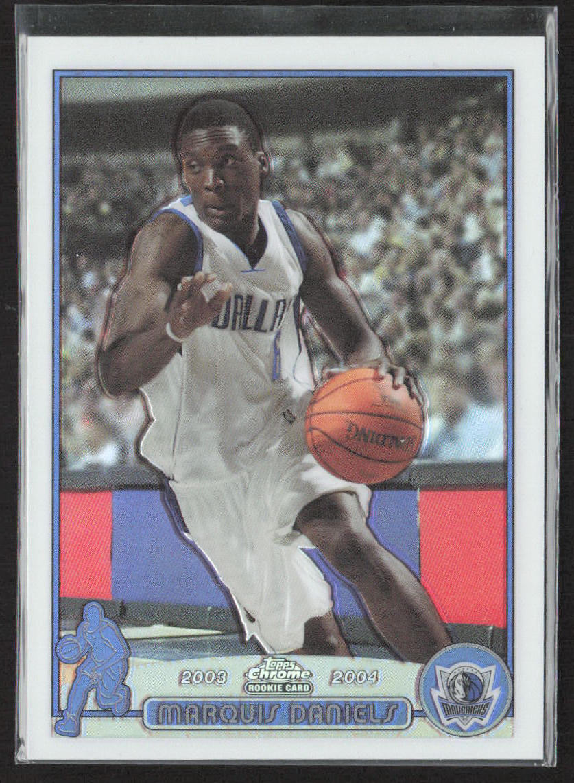 2003-04 Topps Chrome #162 Marquis Daniels Refractors