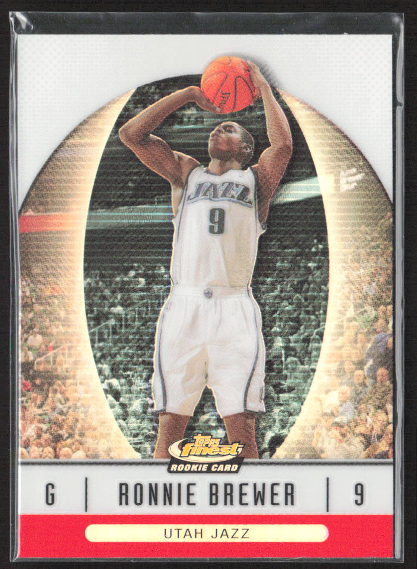 2006-07 Topps Finest #56 Ronnie Brewer Refractors