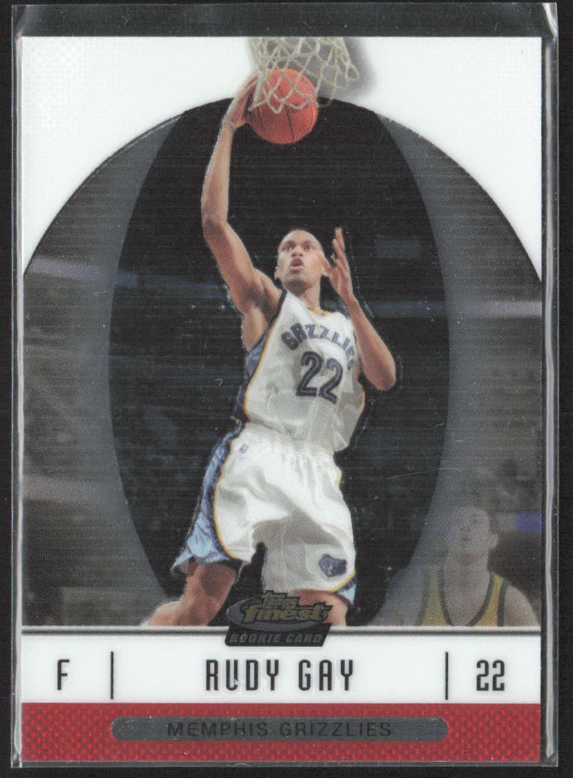 2006-07 Topps Finest #71 Rudy Gay