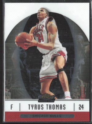 2006-07 Topps Finest #81 Tyrus Thomas