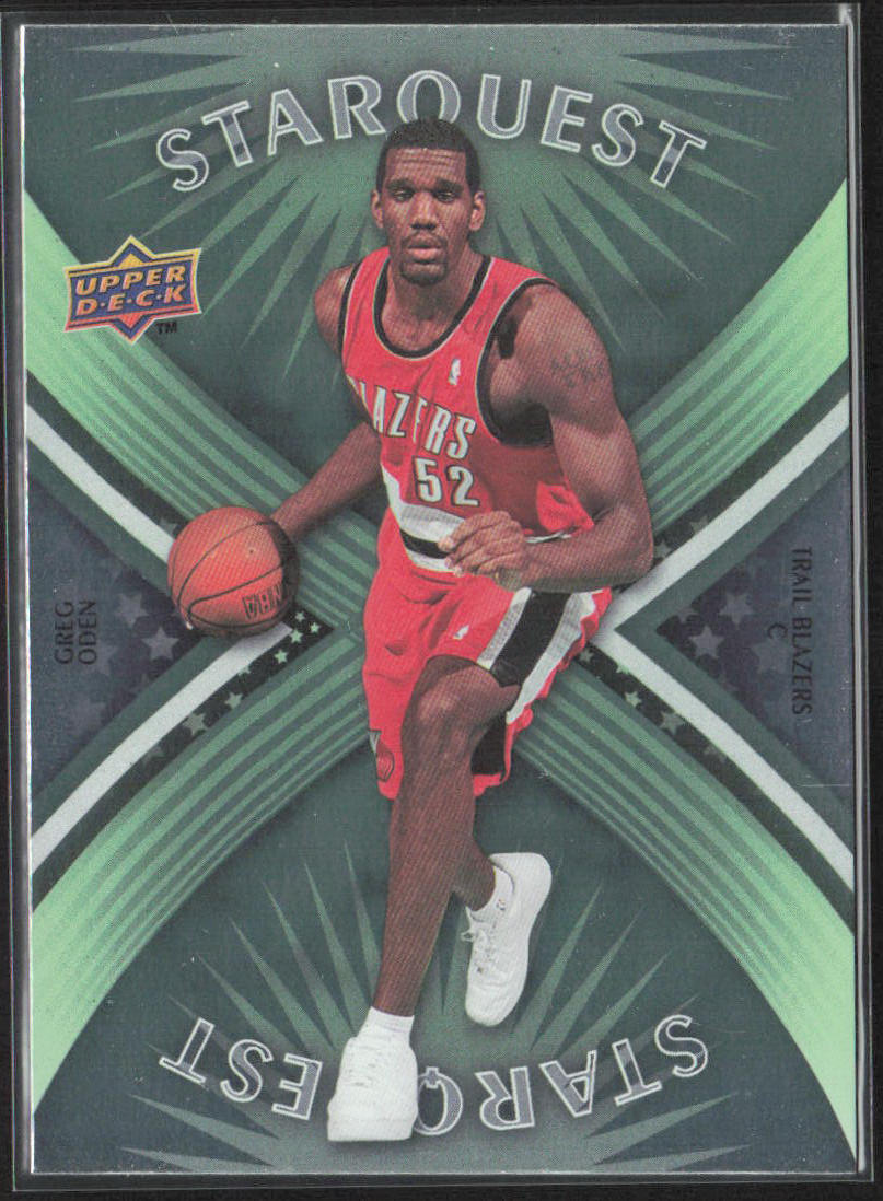 2008-09 Upper Deck #SQ-26 Greg Oden StarQuest Common