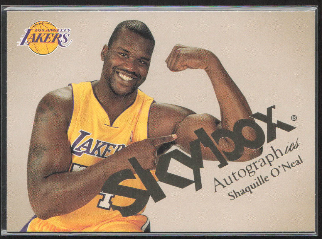 2003-04 SkyBox Autographics #42 Shaquille O'Neal