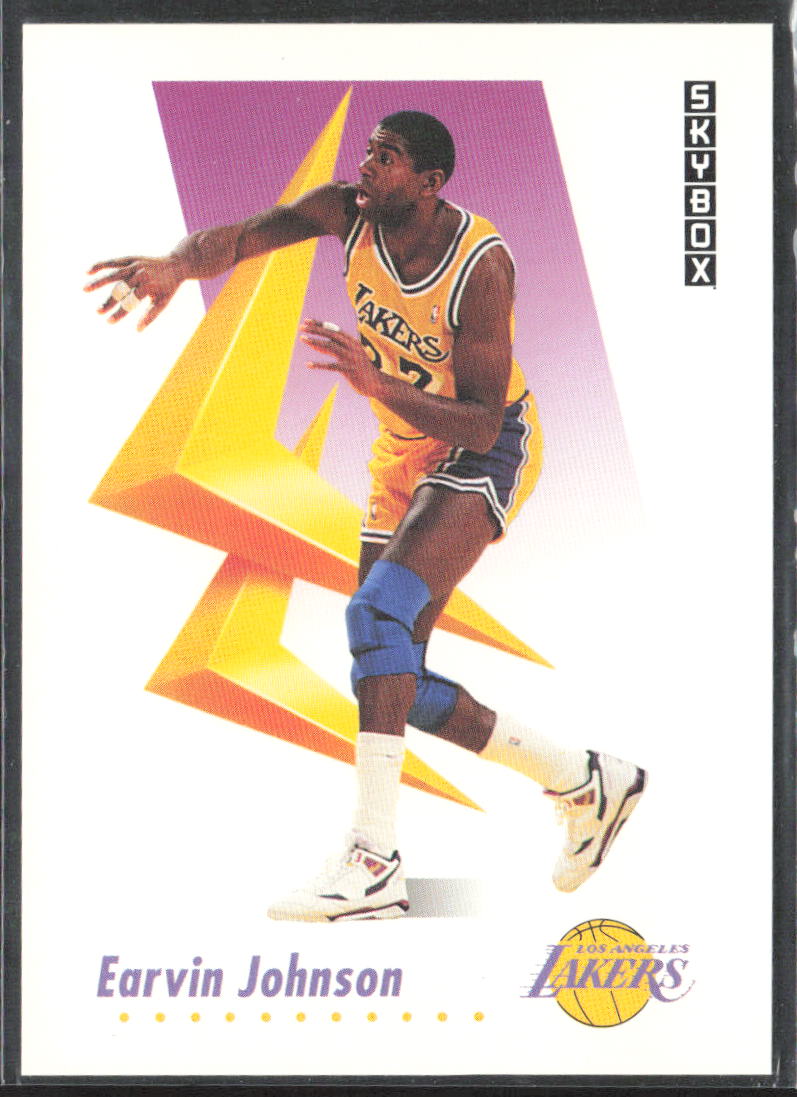 1991-92 SkyBox #137 Magic Johnson Prototypes