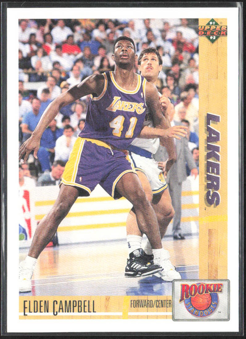 1991-92 Upper Deck #R15 Elden Campbell Rookie Standouts